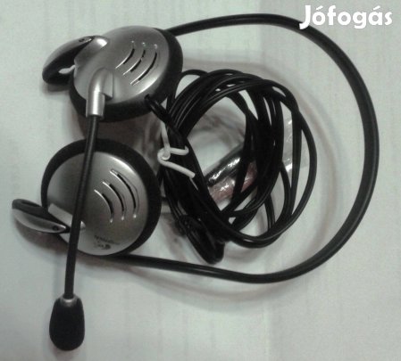 Logitech Stereo Headset 120 mikrofonos fejhallgató eladó