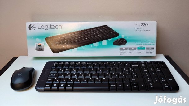 Logitech vezeték nélküli billentyűzet, számítógép billentyűzet 