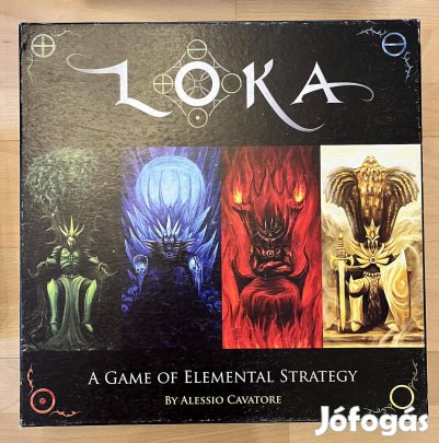 Loka The Game of Elemental Strategy társasjáték