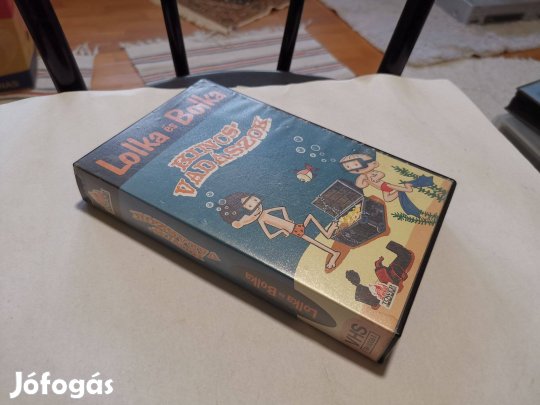 Lolka és Bolka - Kincsvadászok - mese VHS kazetta