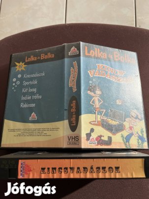 Lolka és Bolka mese vhs kincs 