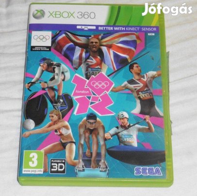 London 2012 kinect re is Gyári Xbox 360 Játék Akár Féláron