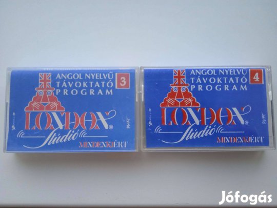 London Stúdió mindenkiért -Angol nyelvű távoktató , 3-4