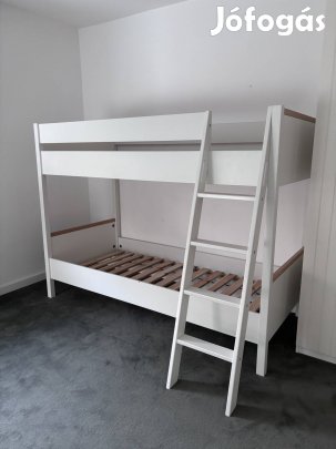 London fehér emeletes ágy