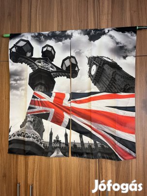 London mintás sötétítő függöny