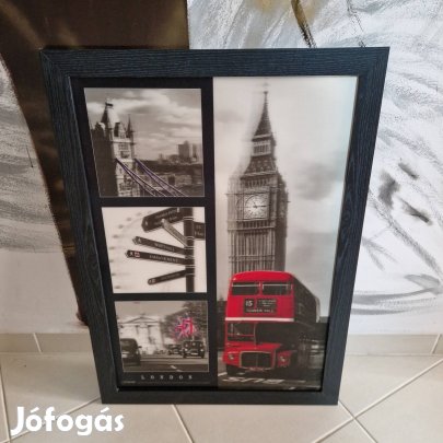 London montázs falikép