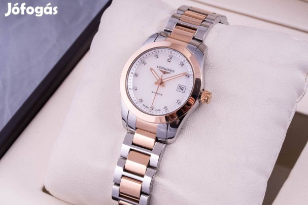 Longines Conquest Classic Gold & Diamond