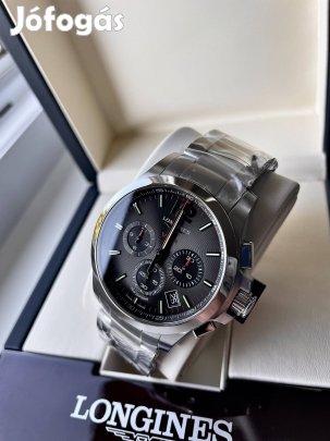 Longines Conquest VHP Black Chronograph (új,garanciás)