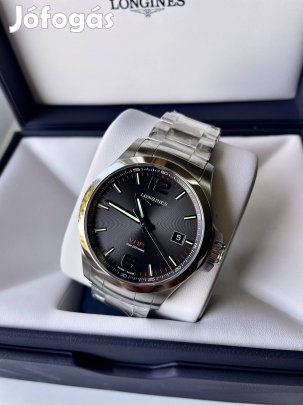 Longines Conquest VHP Black, 43mm (új,garanciás)