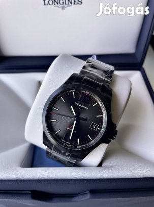 Longines Conquest VHP Pvd, Black (új,garanciás)