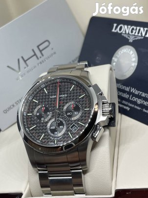 Longines Conquest V.H.P. Férfi Karóra hordatlan Karb. fekete