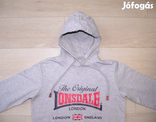 Lonsdale kapucnis pulóver (S)