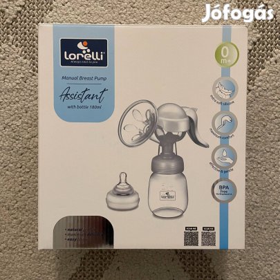 Lorelli Assistant mellszívó + 180ml cumisüveg