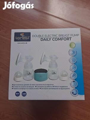 Lorelli dupla elektromos mellszívó - kék