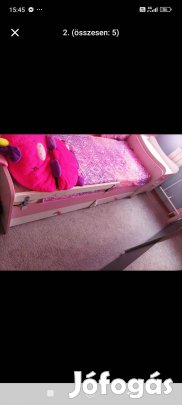 Lorelli kombi ringatható kiságy + ifjúsági matrac + leesésgátló