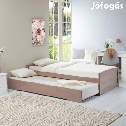 Lorena fenyő gyermek heverő vendégággyal 90 x 190 (tóp) 5088