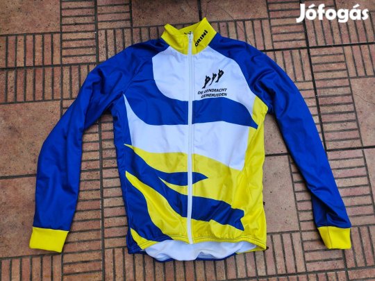 Lorini kerékpáros biciklis kulacstartós bélelt hosszú ujjú mez L XL