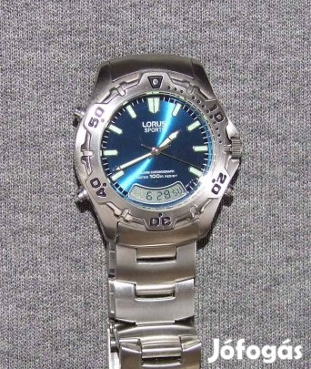 Lorus Sports analog digitál óra