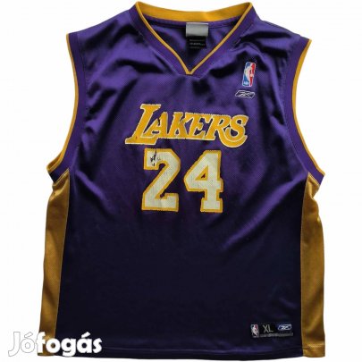Los Angeles Lakers Kobe Bryant Reebok NBA mez gyerek XL-es