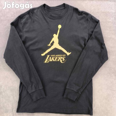 Los Angeles Lakers Nike NBA hosszú ujjú póló S-es