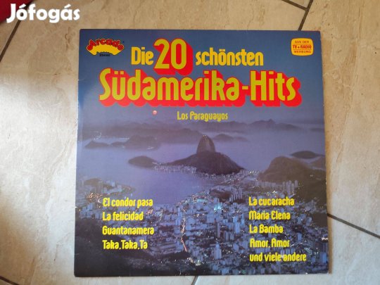 Los Paraguayos- Válogatás bakelit hanglemez Ex