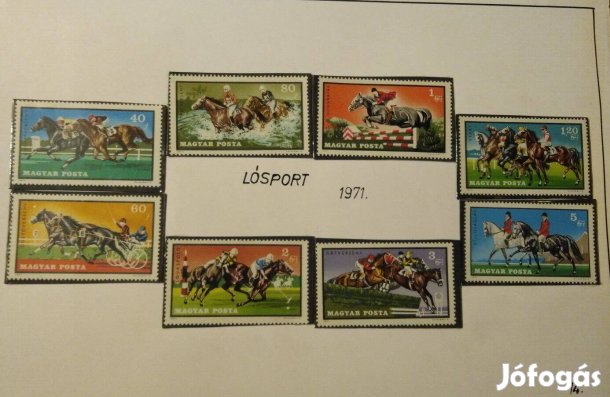 Lósport (II.) - Bélyeg sorozat (1971)