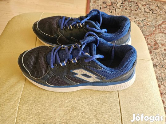 Lotto SP 600 cipő edzőcipő kék vászon cipő 41 -es méret