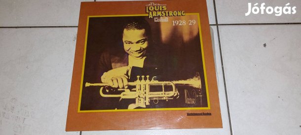 Louis Armstrong - Legend 1928-29 műsoros bakelit lemez, LP