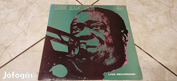 Louis Armstrong bakelit hanglemez
