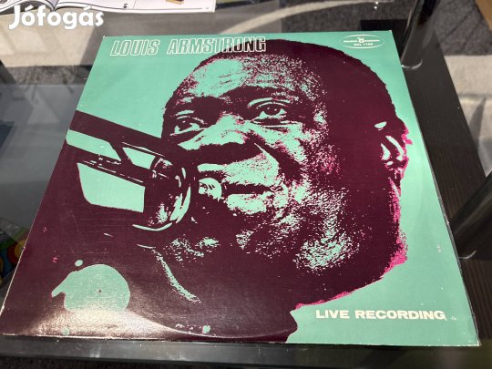 Louis Armstrong bakelit lemez
