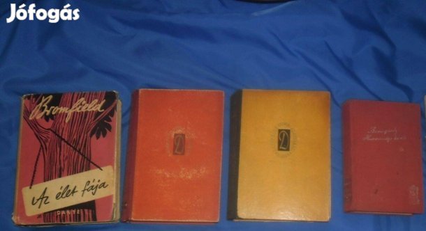 Louis Bromfield 4 db könyve együtt