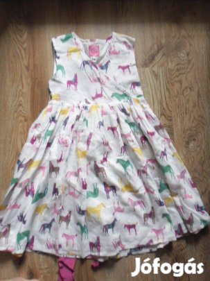 Lovacskás ruha 6-éves kislányra