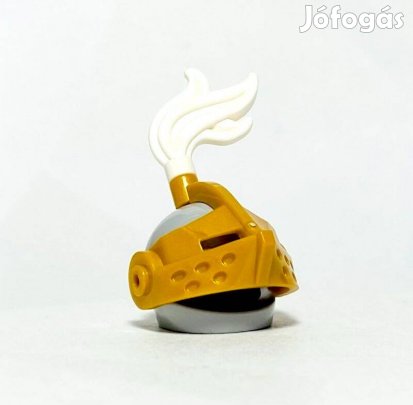 Lovagi sisak Eredeti LEGO minifigura elem - Castle 10305 - Új