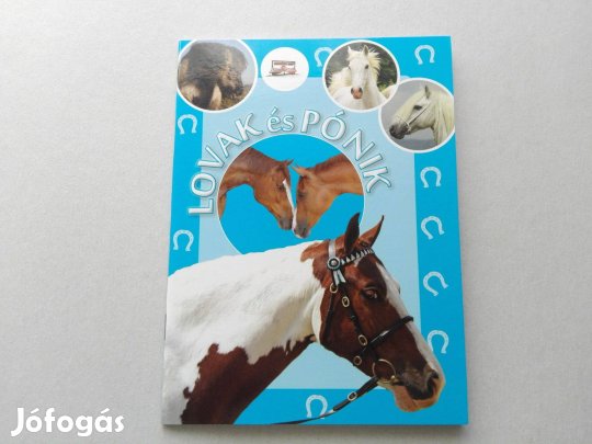 Lovak és pónik-Teljesen Új ismeretterjesztő füzet gyermekeknek eladó!