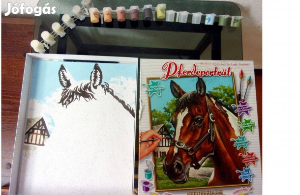 Lovas Számfestő játék szám festő Újpest központ közelében