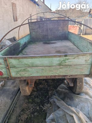 Lovas kocsi eladó, új páros kis ló hám