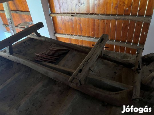 Lovas szán (működőképes állapotban)