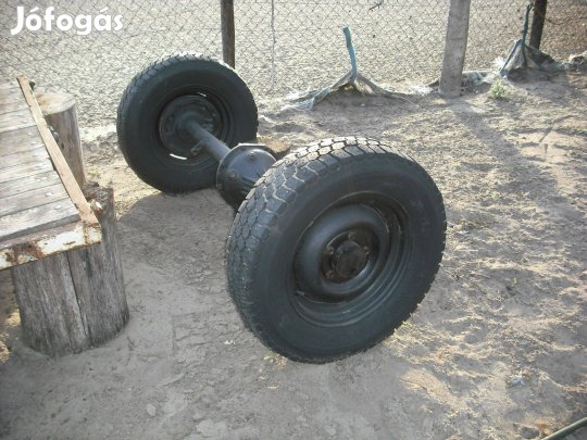Lovaskocsi alá felpumpált kerekek eladó