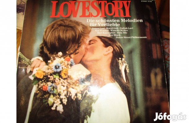 Love Story filmzene bakelit hanglemez eladó