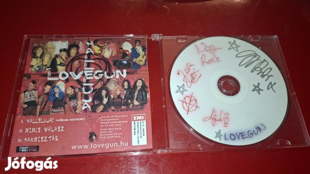 Lovegun Halleluja! Promo maxi cd 2008