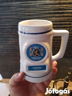 Lövenbrau München sörös korsó