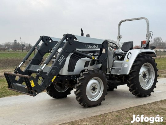 Lovol Foton Europard 504 4x4 traktor blackbull Jx50 homlokrakodóval