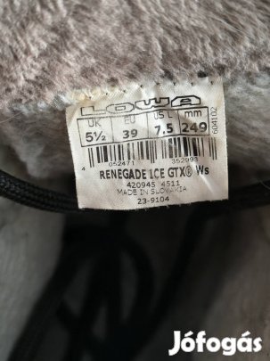 Lowa Renegade Ice Gtx téli női bakancs