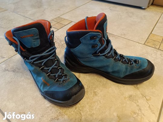 Lowa férfi 40-es magas túracipő keskeny lábra, Gore-Tex