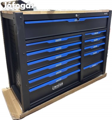 Löwenzahn műhelykocsi szerszámokkal felszerelve fékezhető kerekekkel