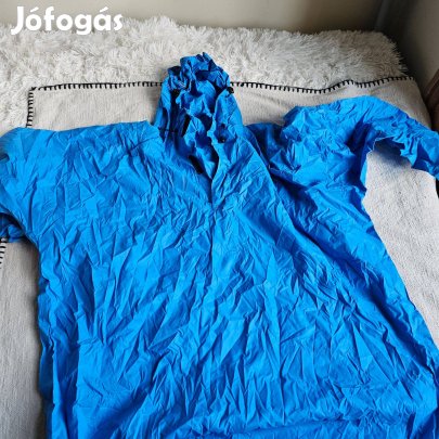 Lowland túra poncsó kék új kicsire elcsomagolható L-es méret