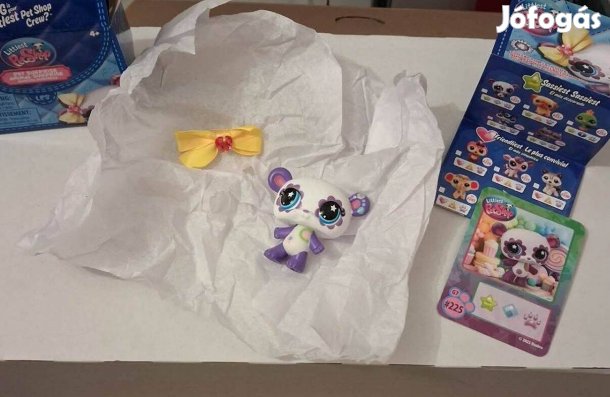 Lps figura - virágos szemű panda (4. széria)