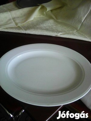 Lubiana ovális porcelán kínáló tál 33 x 26 cm