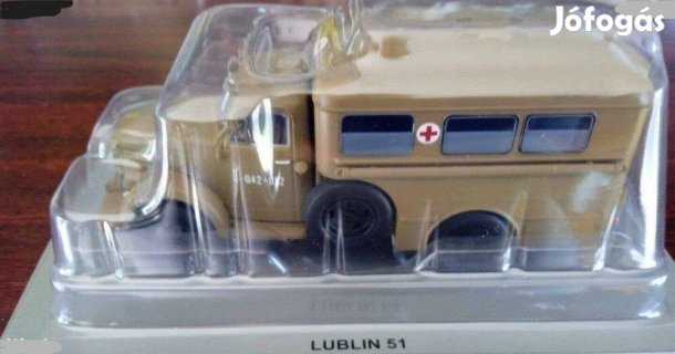 Lublin 51 mentö "Lengyel TGK DEA" kisauto modell 1/43 Eladó