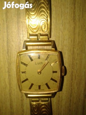 Luch aranyozott karóra (női)